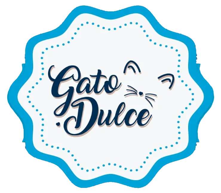 Logotipo de Gato Dulce dulces típicos y snacks saludables