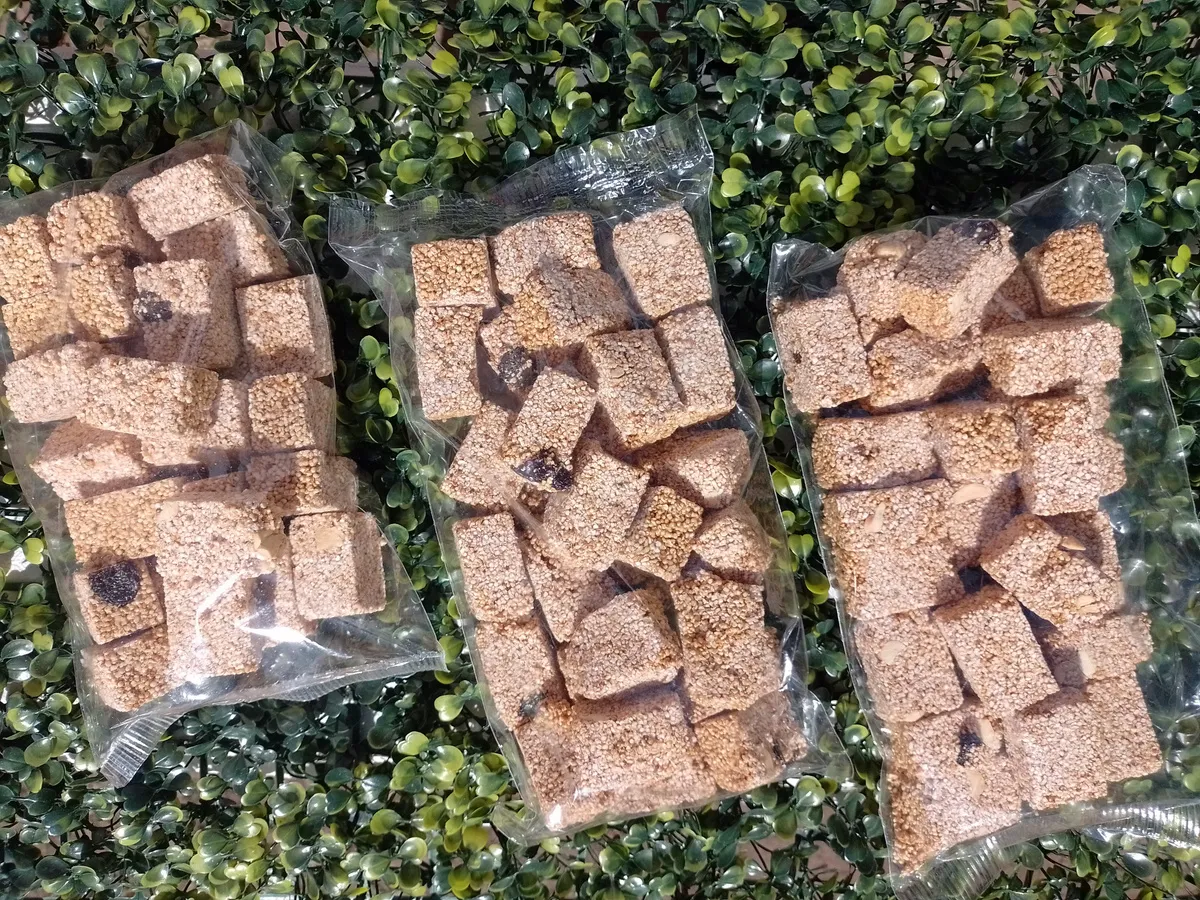 CUBITOS DE AMARANTO MIEL DE PILONCILLO