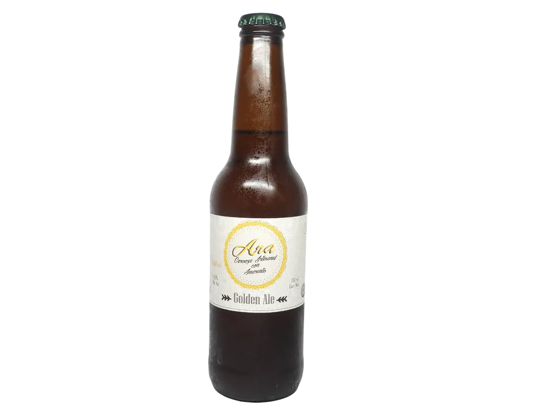 CERVEZA GOLDEN ALE DE AMARANTO